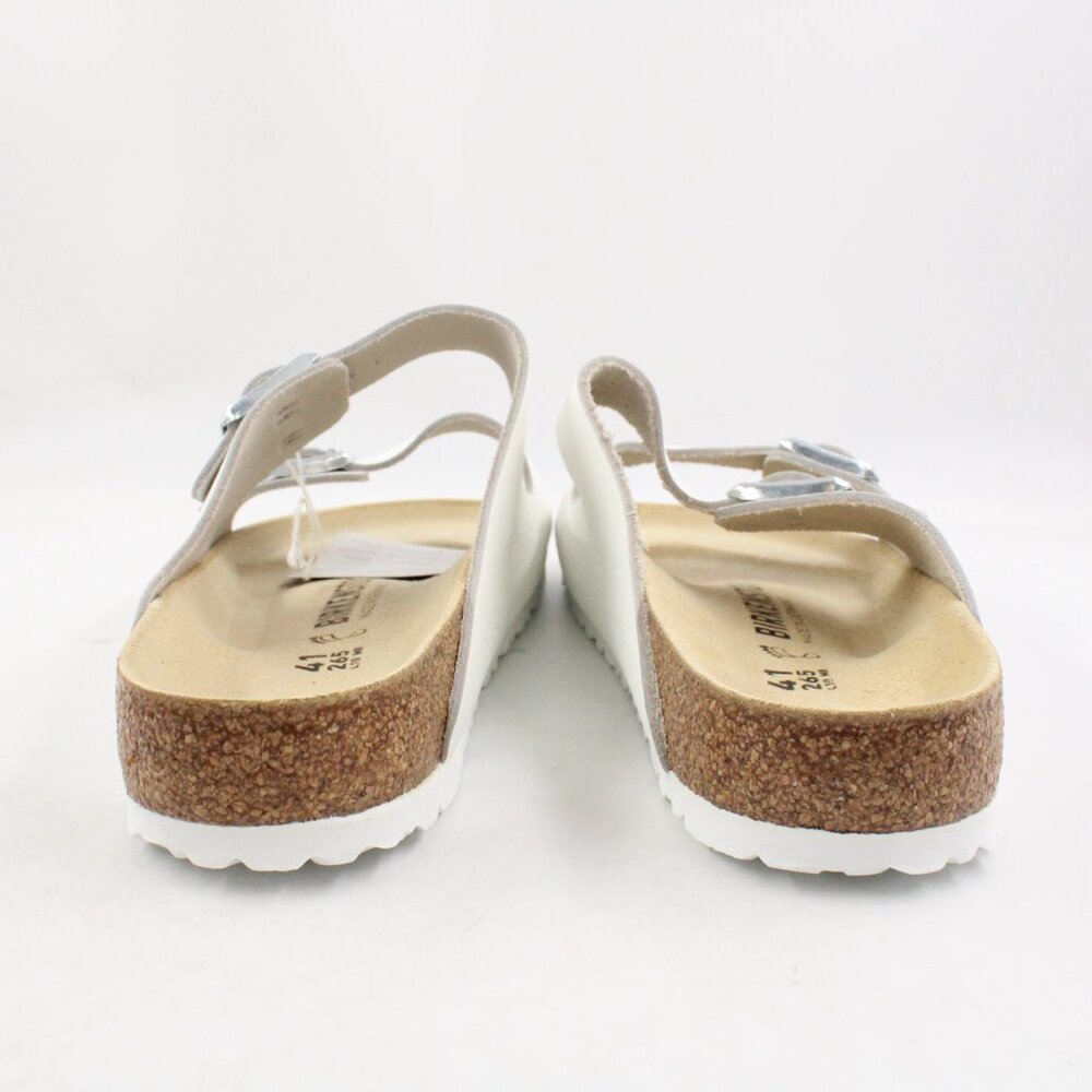 Birkenstock Arizona Leather Sandals in White size 41 - Picture 5 of 12